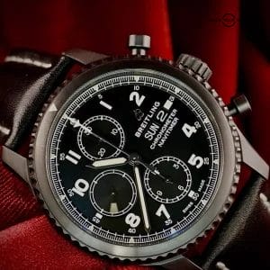 Breitling Navitimer 8 DLC Steel 43mm Chronograph M13314 Full Set, Black Dial
