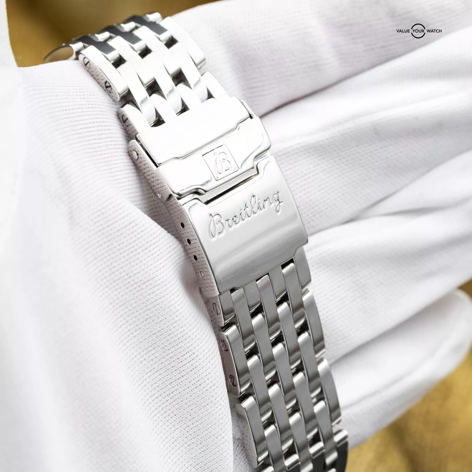 Breitling Old Navitimer Stainless Steel 41mm Black Dial – A13322 - Image 12