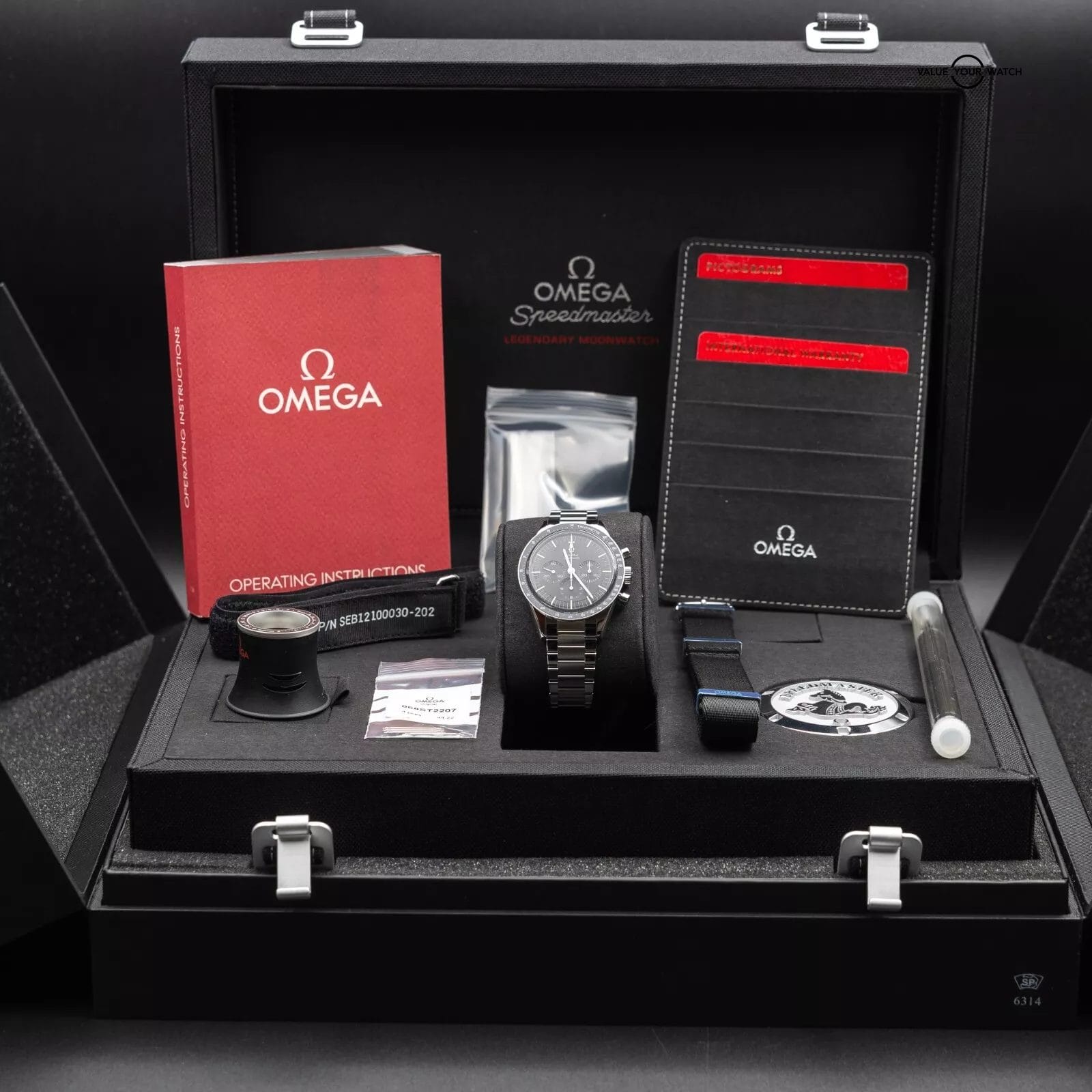 2024 NEW Omega Speedmaster Moonwatch Cal 321 Ed White 311.30.40.30.01.001 - Image 12