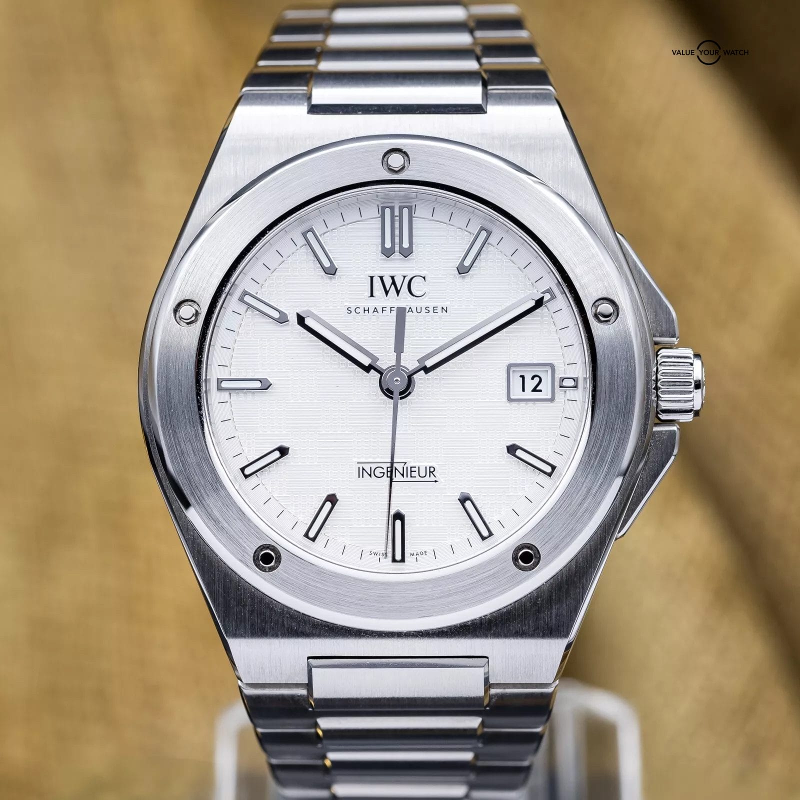 UNWORN 2024 IWC Ingenieur Automatic 40mm Silver White Dial IW328902 - Full Set - Image 3