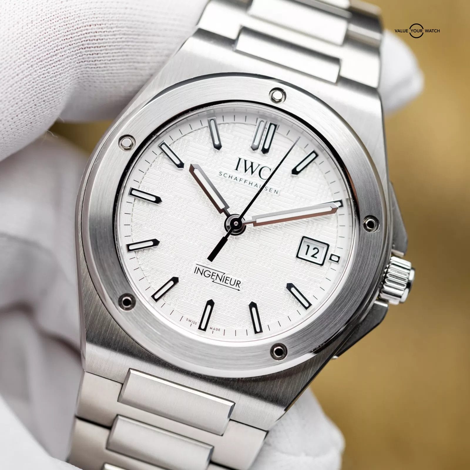 UNWORN 2024 IWC Ingenieur Automatic 40mm Silver White Dial IW328902 - Full Set - Image 5