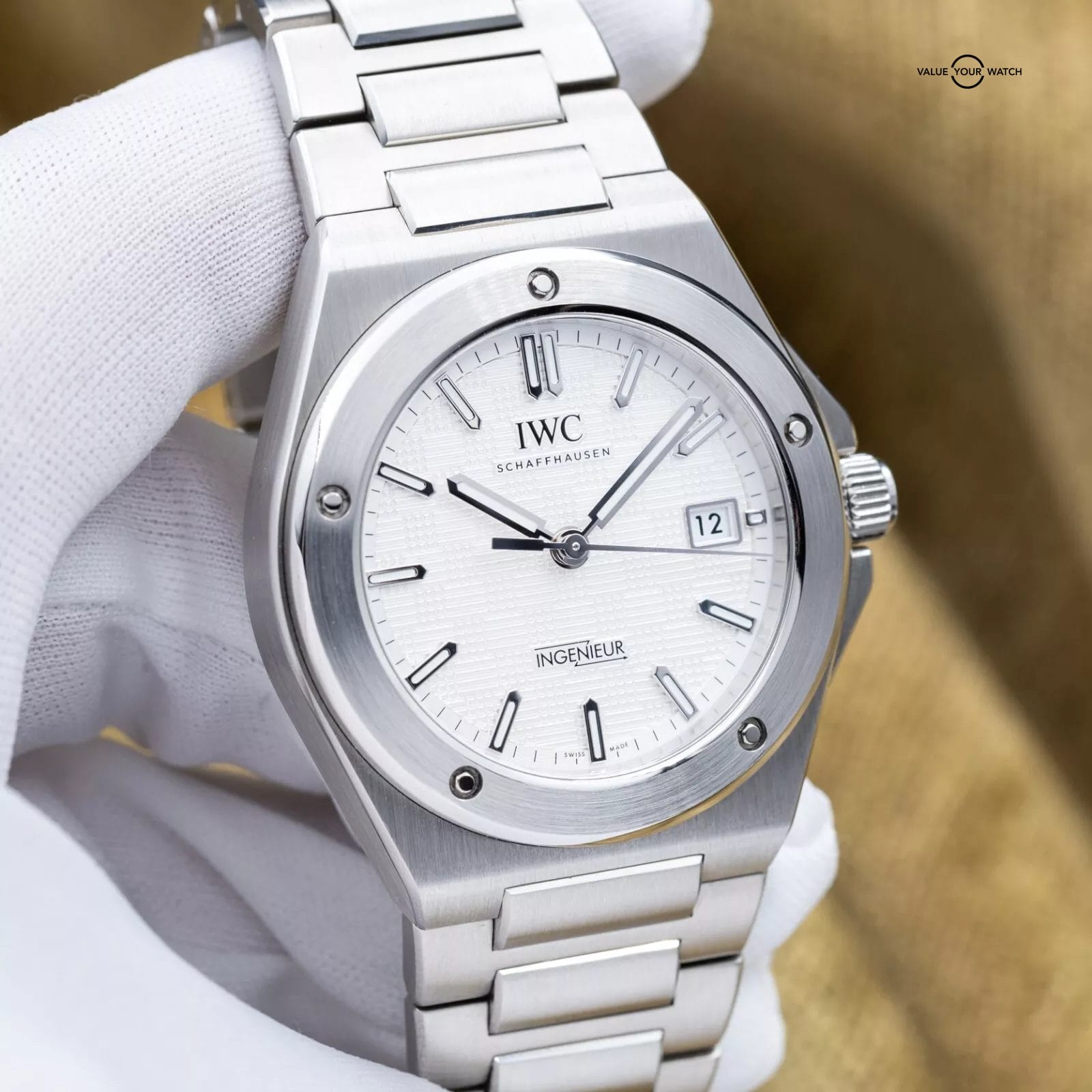 UNWORN 2024 IWC Ingenieur Automatic 40mm Silver White Dial IW328902 - Full Set - Image 7