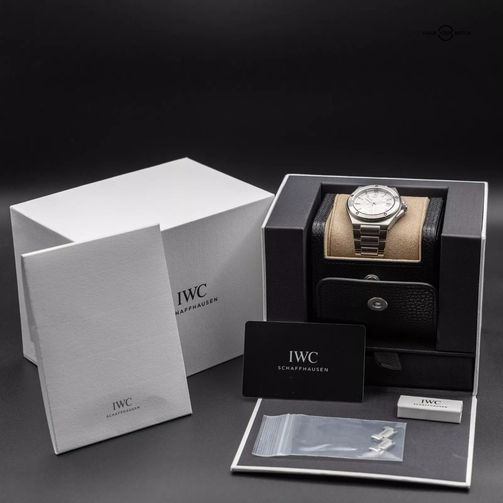 UNWORN 2024 IWC Ingenieur Automatic 40mm Silver White Dial IW328902 - Full Set - Image 12