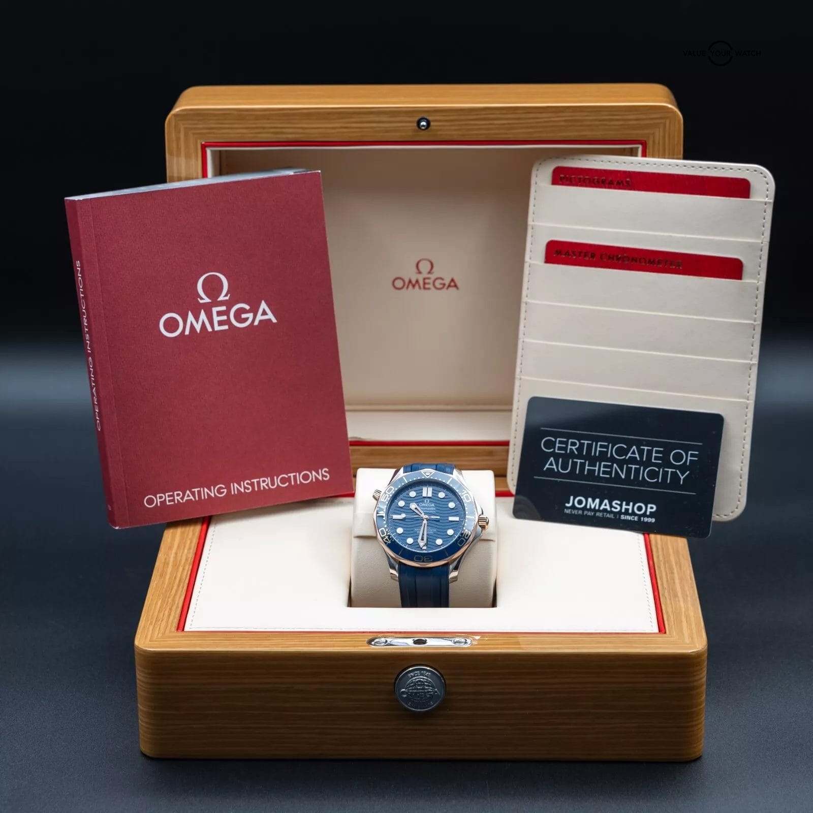 Omega Seamaster 300 Professional Two-Tone Sedna Gold 42mm - 210.22.42.20.03.002 - Image 10