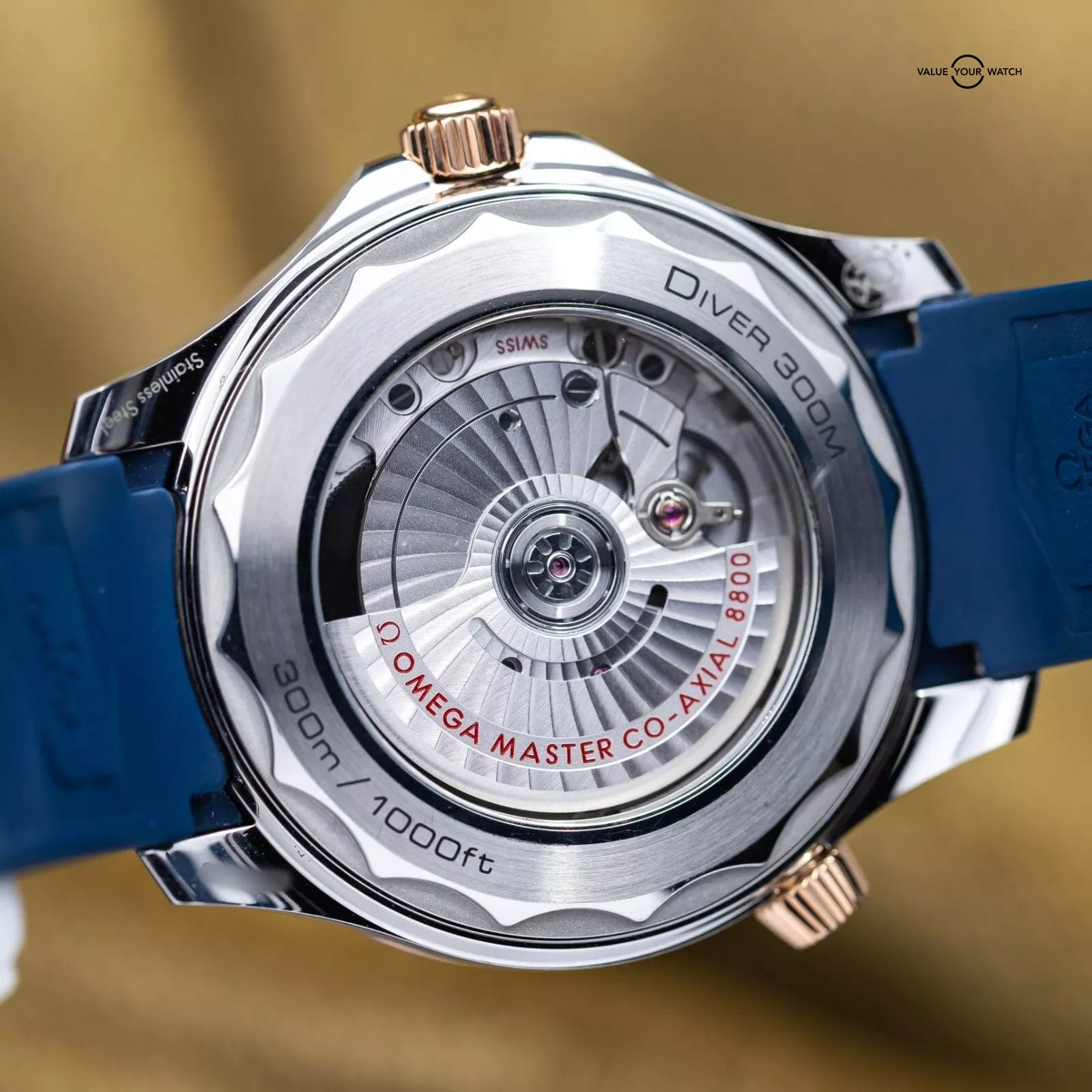 Omega Seamaster 300 Professional Two-Tone Sedna Gold 42mm - 210.22.42.20.03.002 - Image 13