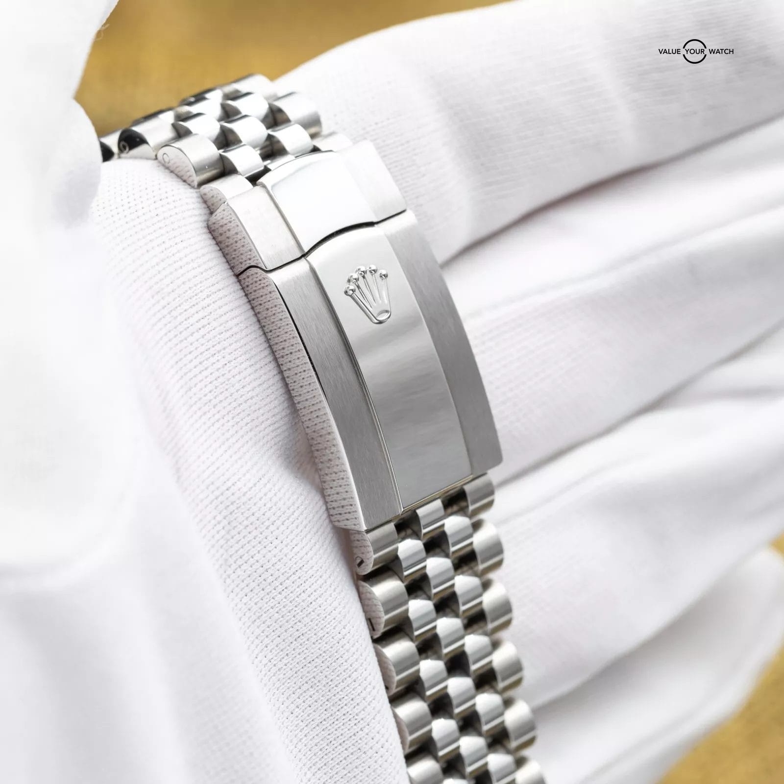 Rolex DateJust 41mm DJ41 Wimbledon Fluted White Gold Jubilee – 126334 - Full Set - Image 12
