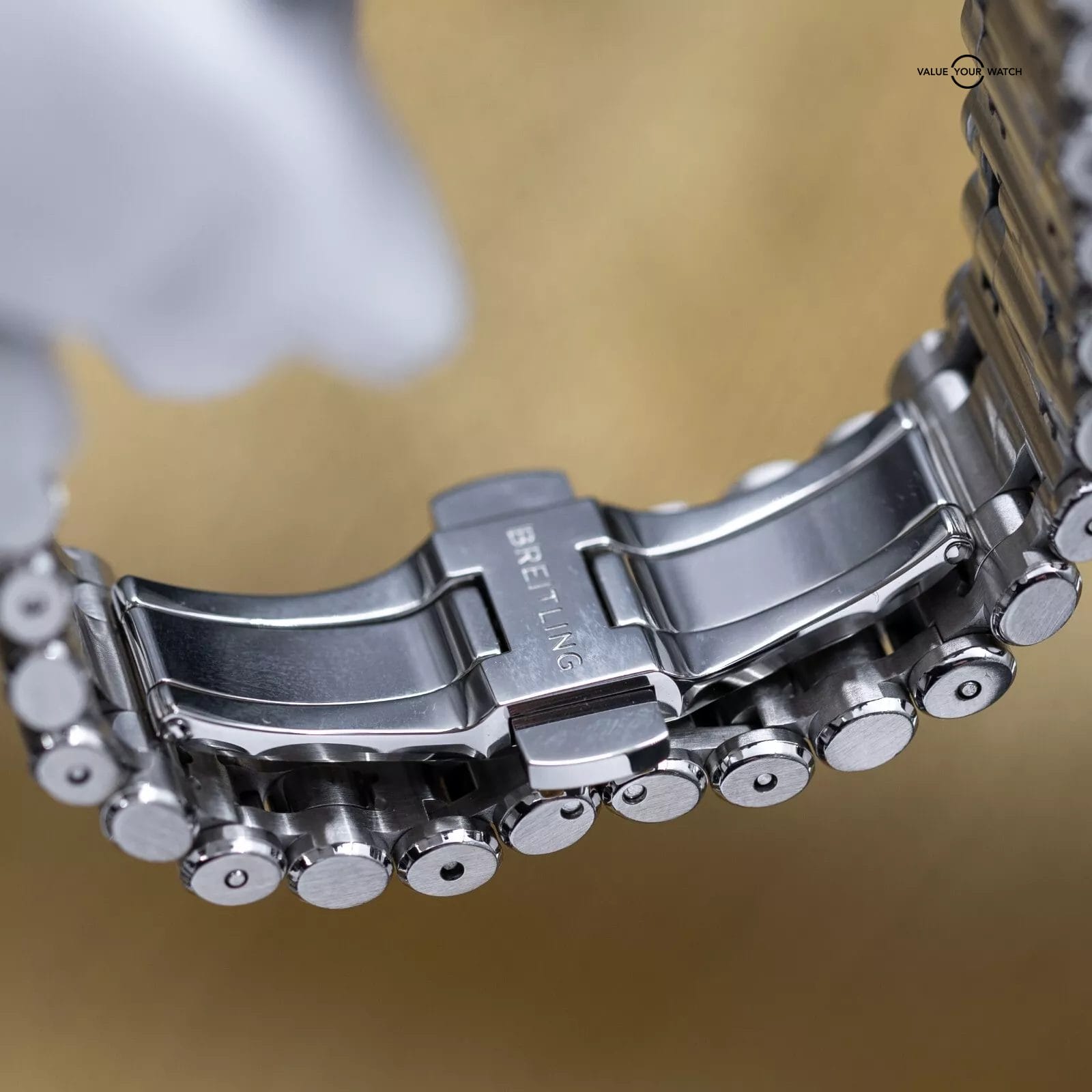 Breitling Super Chronomat 44mm Blue Dial Steel Bracelet AB0136 - 2021 Full Set - Image 7