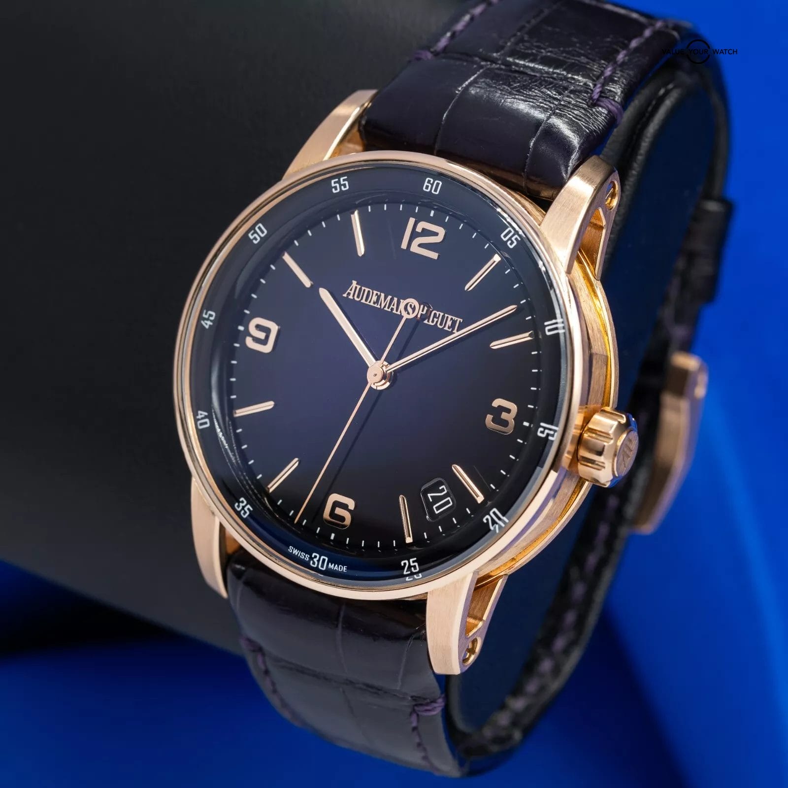 Audemars Piguet Code 11.59 Purple Men's Watch 15210OR.OO.A002KB.02 w/Box & Card - Image 4