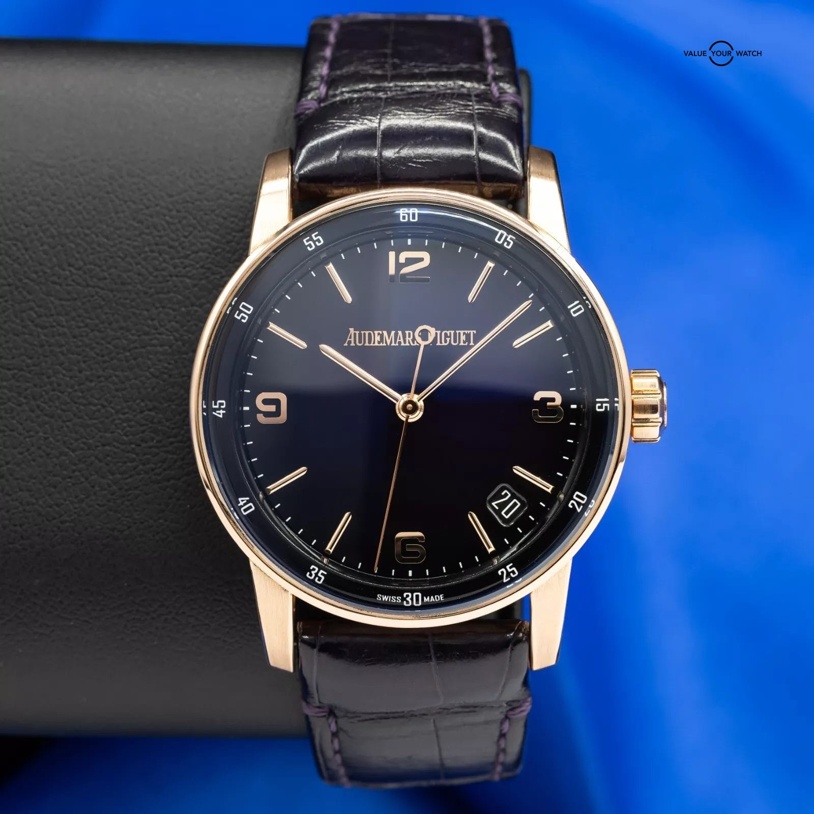 Audemars Piguet Code 11.59 Purple Men's Watch 15210OR.OO.A002KB.02 w/Box & Card - Image 5