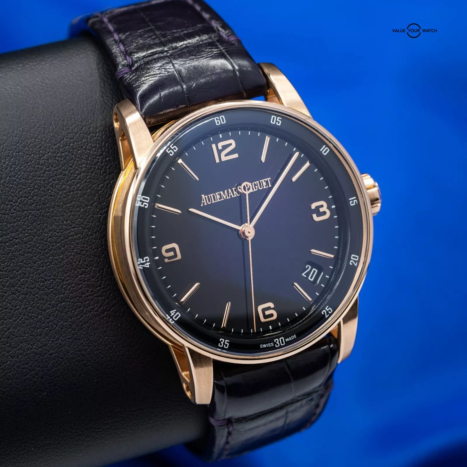 Audemars Piguet Code 11.59 Purple Men's Watch 15210OR.OO.A002KB.02 w/Box & Card - Image 6