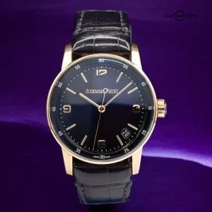 Audemars Piguet Code 11.59 Purple Men’s Watch 15210OR.OO.A002KB.02 w/Box & Card