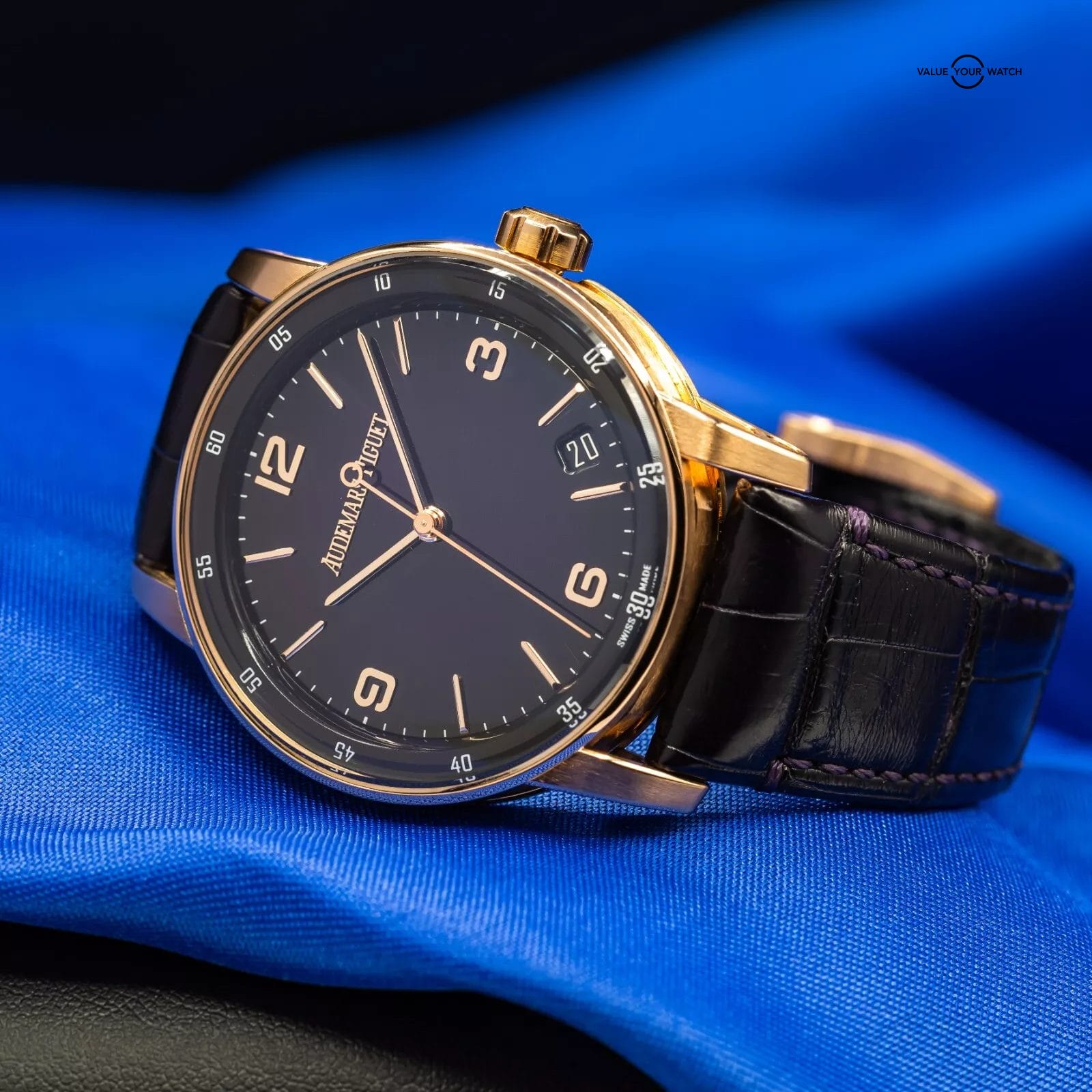 Audemars Piguet Code 11.59 Purple Men's Watch 15210OR.OO.A002KB.02 w/Box & Card - Image 11