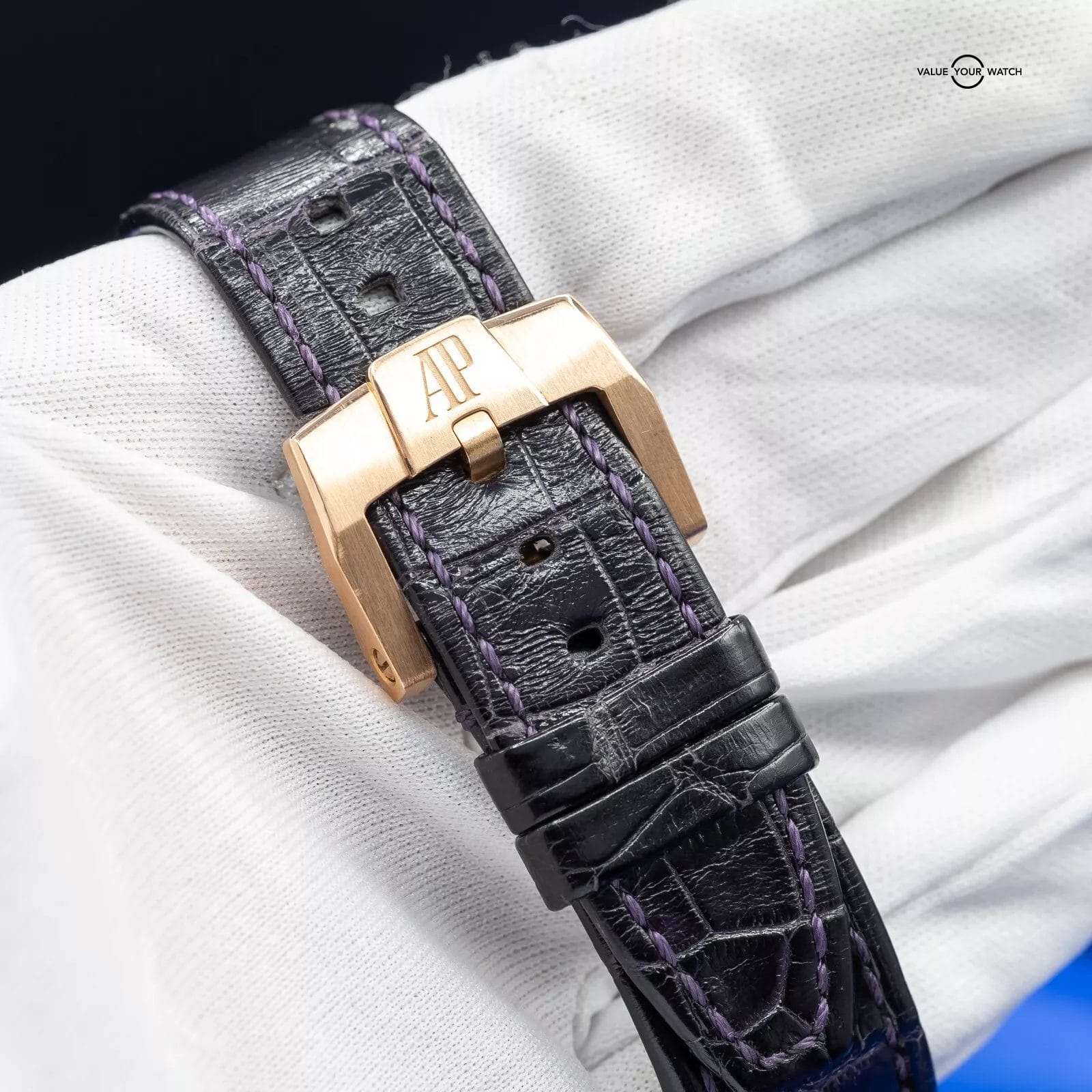 Audemars Piguet Code 11.59 Purple Men's Watch 15210OR.OO.A002KB.02 w/Box & Card - Image 12