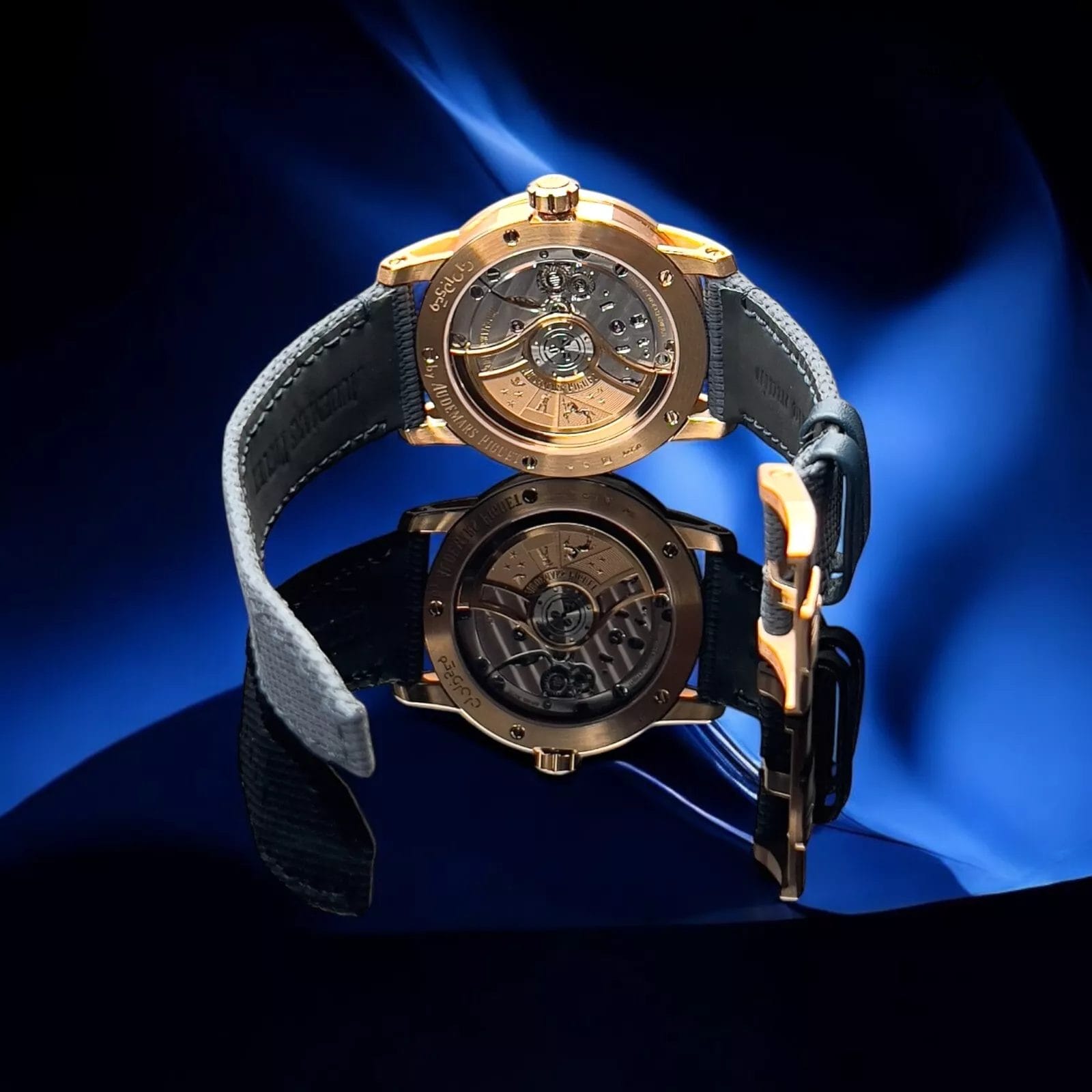 Audemars Piguet Code 11.59 Blue Dial Rose Gold Men's Watch 15210OR.OO.A002KB.03 - Image 13