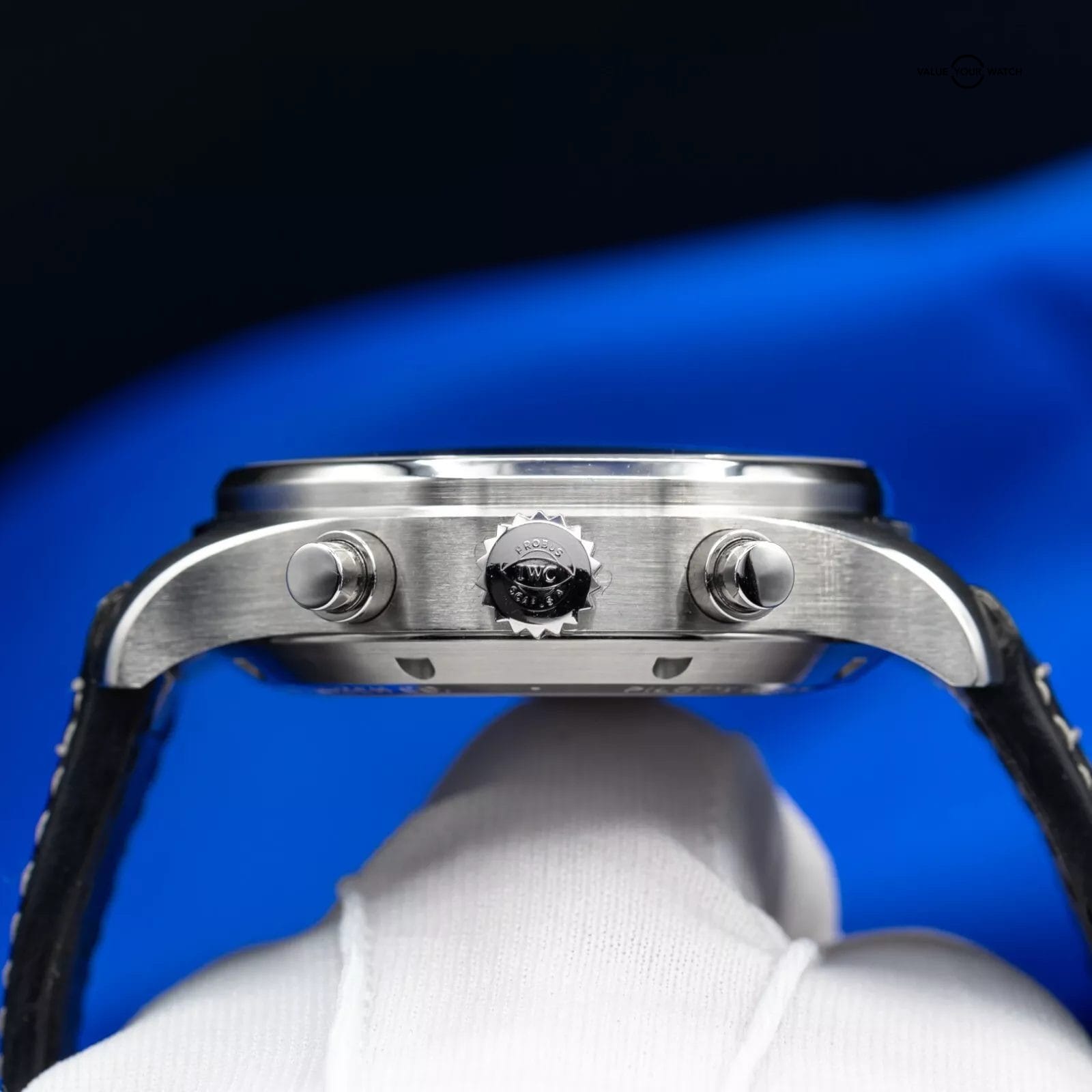 IWC Pilot's Blue Dial Chronograph Mens Watch IW378003, Box and Papers - Image 12