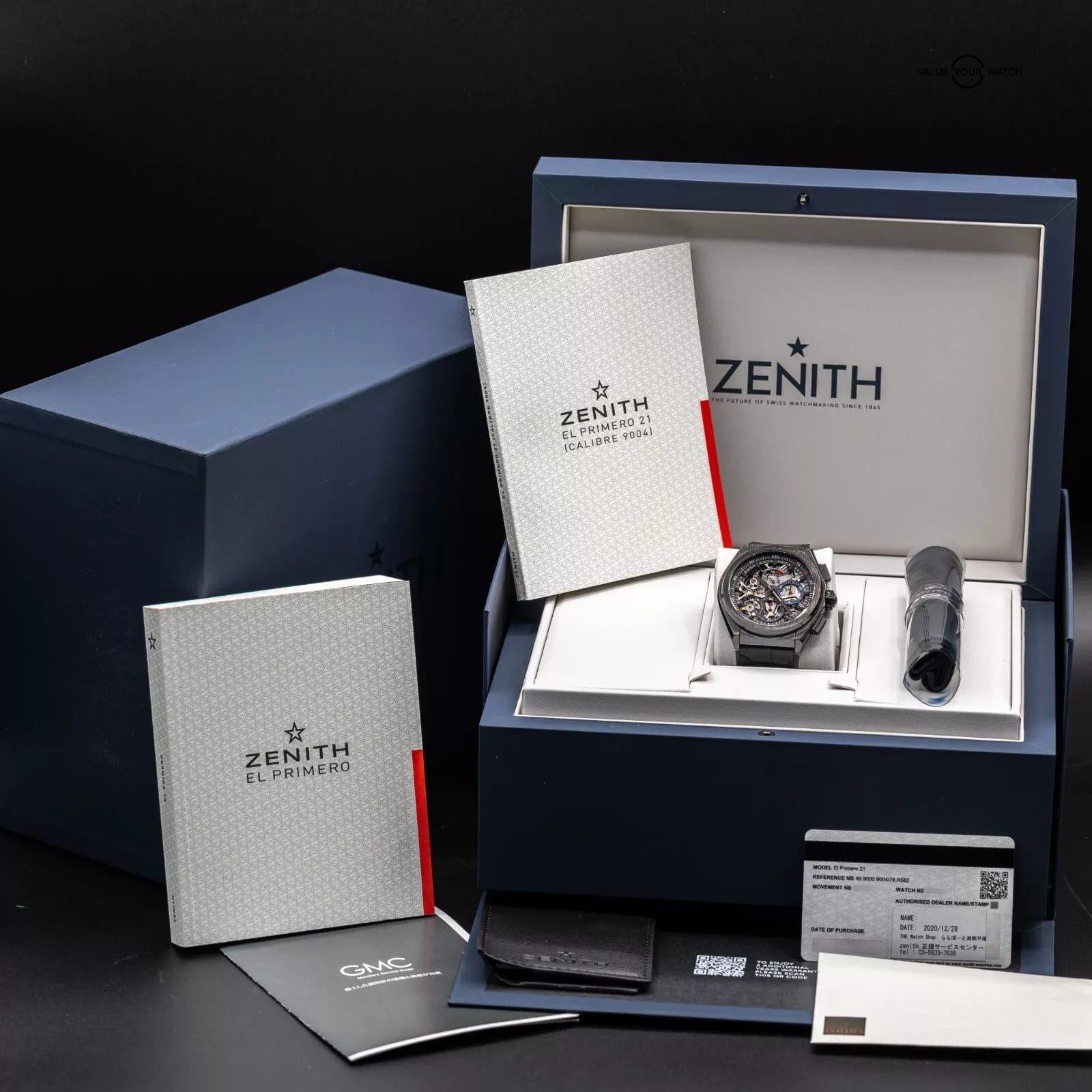Zenith Defy El Primero 21 Skeleton Dial Ceramic Mens Watch 49.9000.9004/78.R582 - Image 12