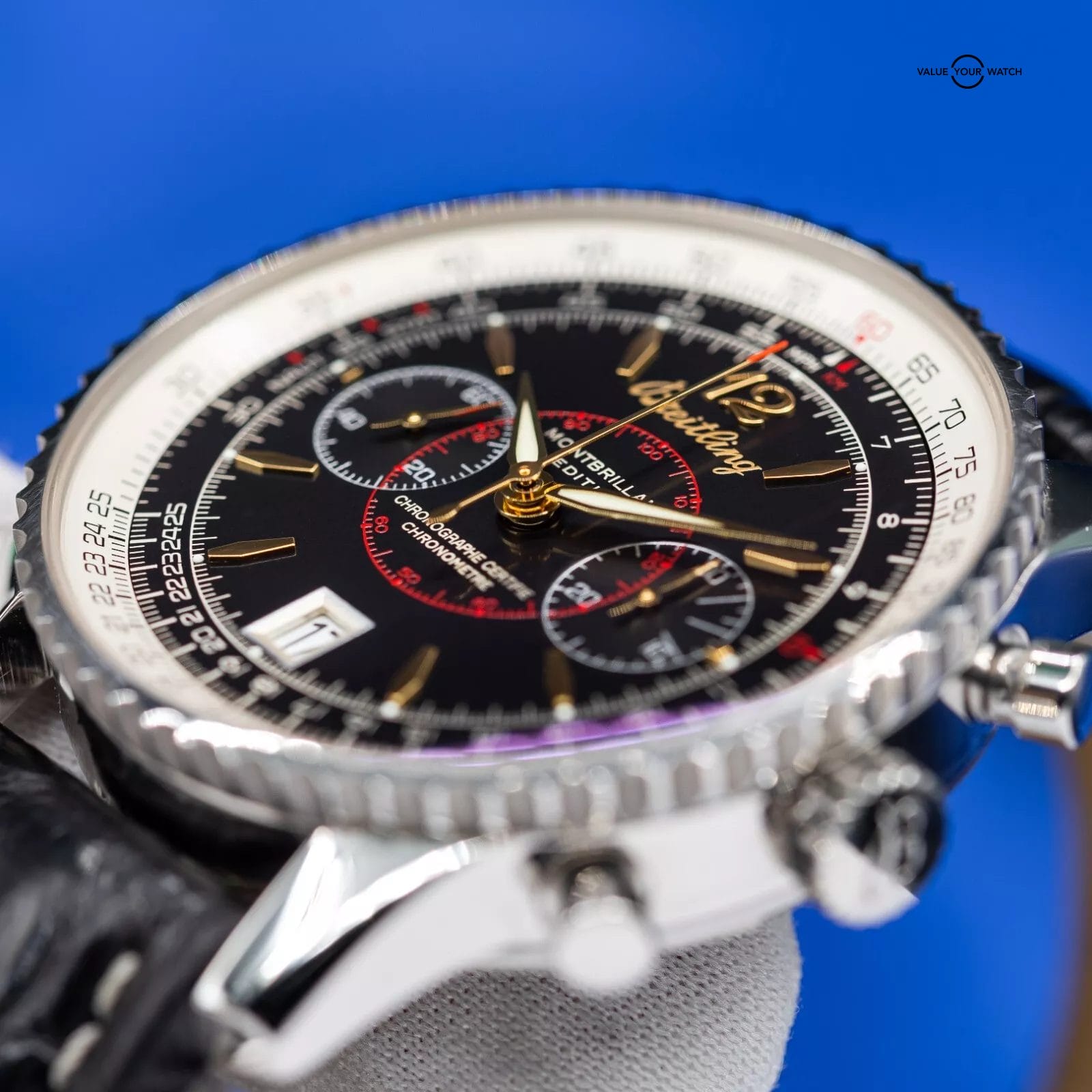 Breitling Navitimer Montbrillant Edition Chronograph Men's Watch A48330 - Image 10