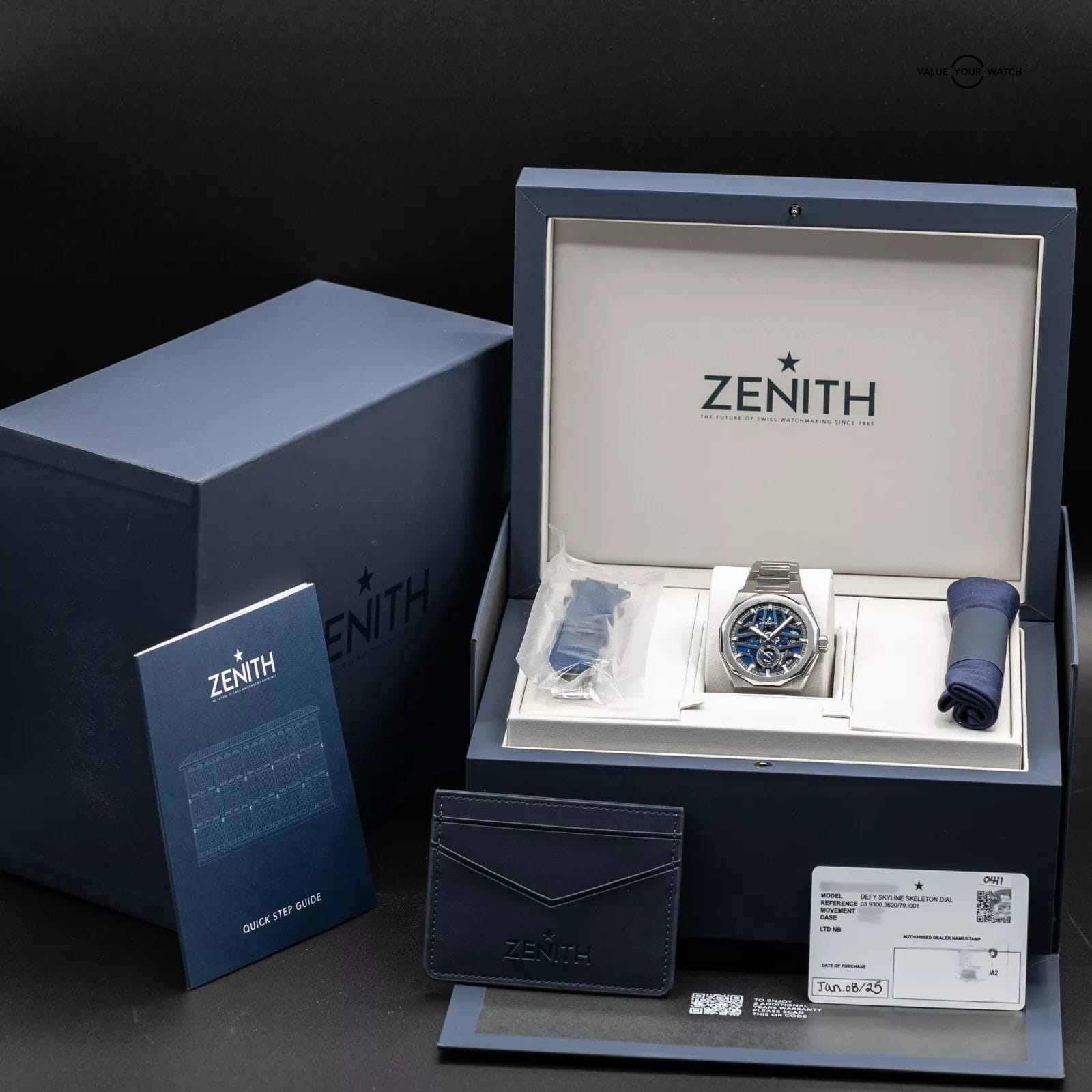 Zenith El Primero Defy Extreme Skeleton Dial 95.9100.9004/01.I001 Titanium NEW! - Image 3