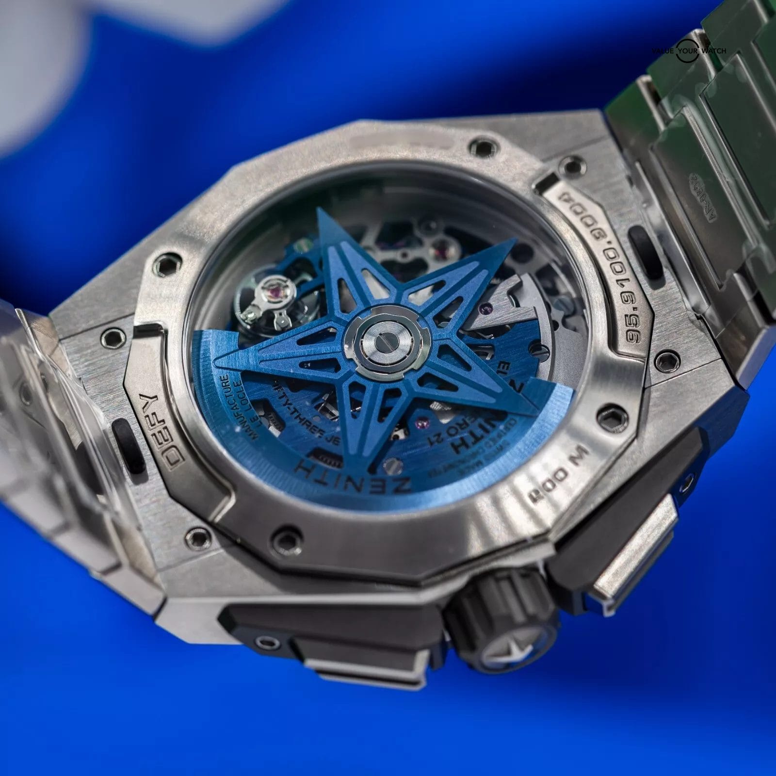 Zenith El Primero Defy Extreme Skeleton Dial 95.9100.9004/01.I001 Titanium NEW! - Image 5