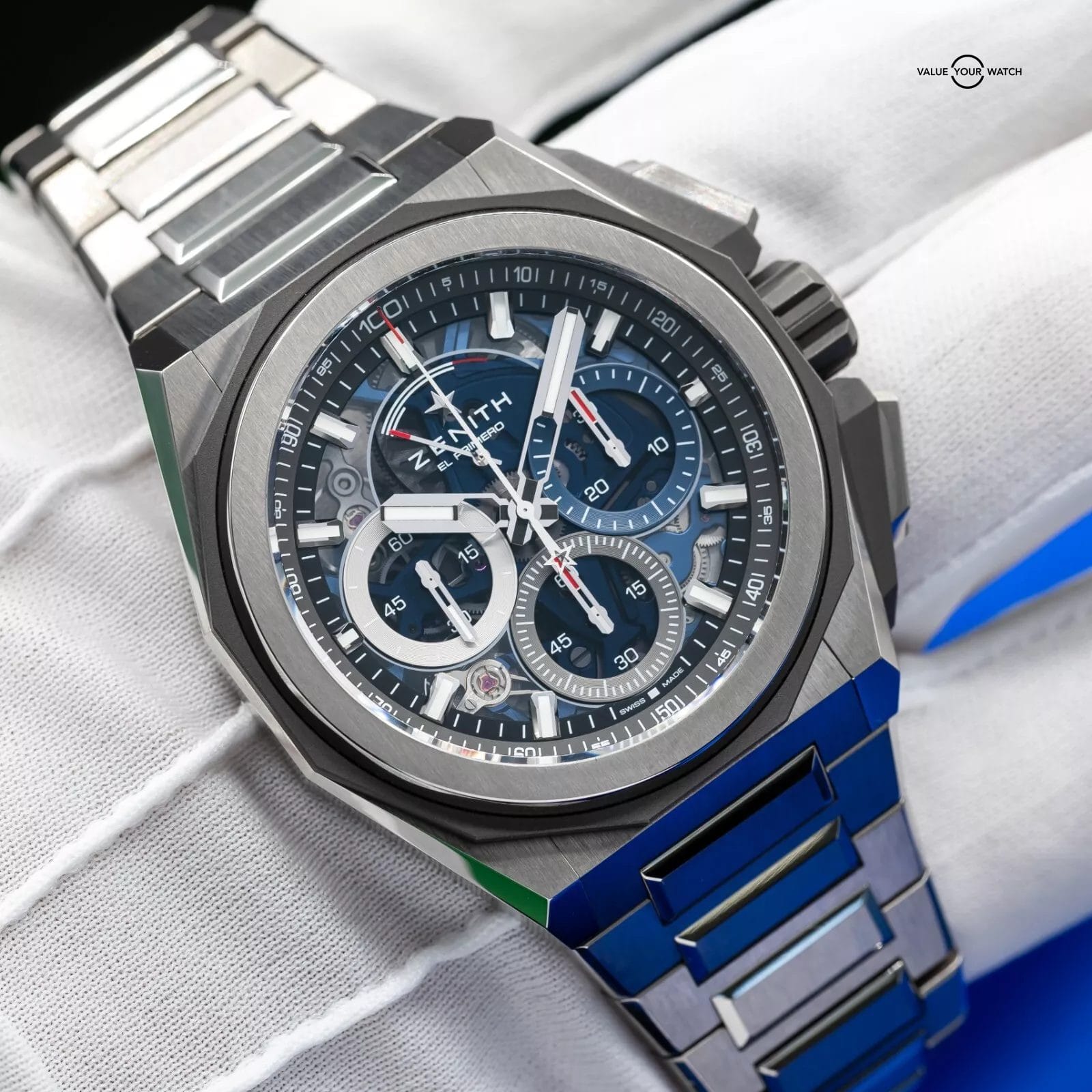 Zenith El Primero Defy Extreme Skeleton Dial 95.9100.9004/01.I001 Titanium NEW! - Image 6