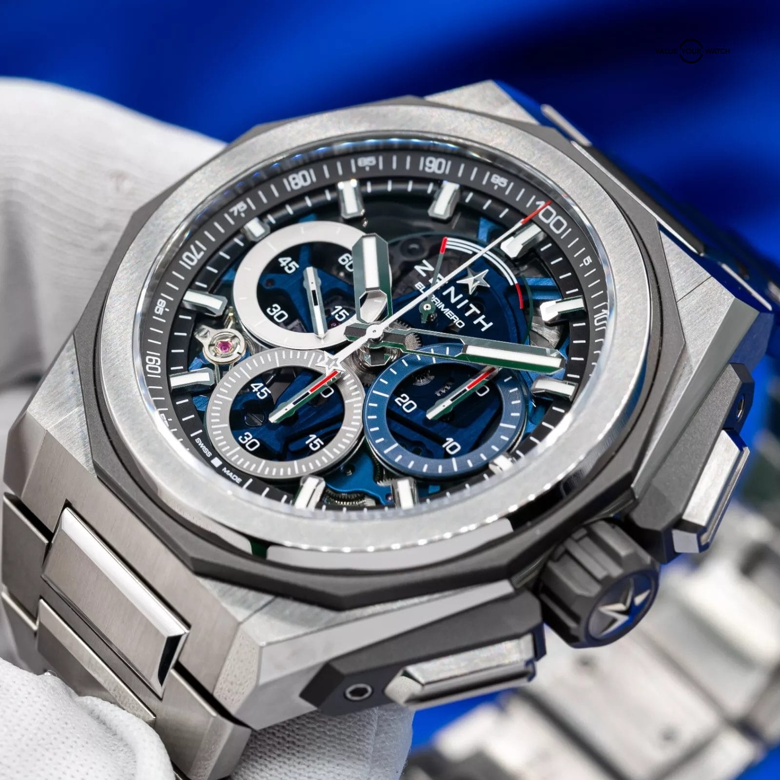 Zenith El Primero Defy Extreme Skeleton Dial 95.9100.9004/01.I001 Titanium NEW! - Image 10