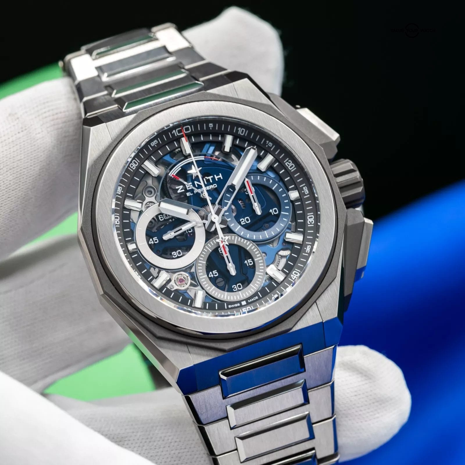 Zenith El Primero Defy Extreme Skeleton Dial 95.9100.9004/01.I001 Titanium NEW! - Image 13
