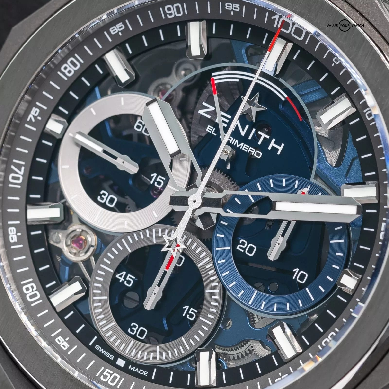 Zenith El Primero Defy Extreme Skeleton Dial 95.9100.9004/01.I001 Titanium NEW! - Image 16