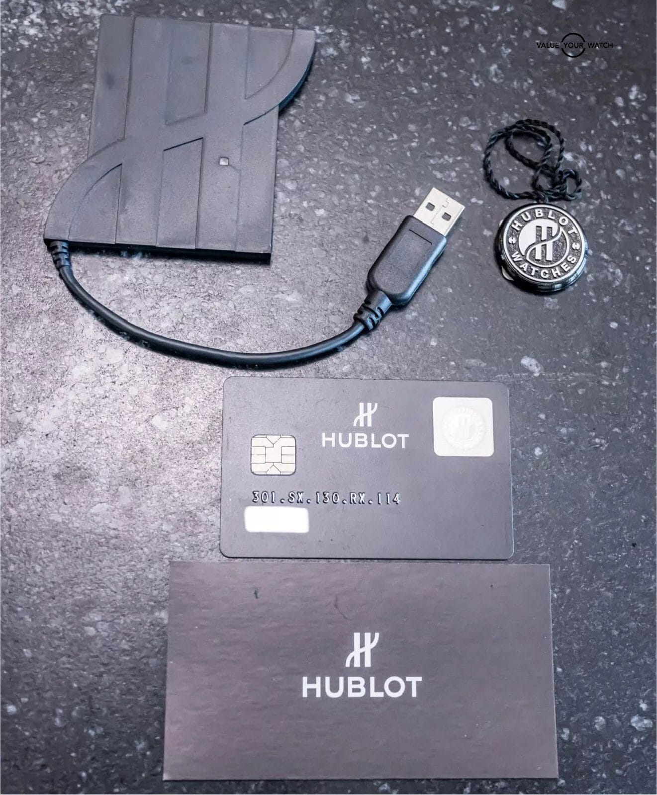 Hublot Big Bang 44 Original Steel Diamonds $20K MSRP Complete 301.SX.130.RX.114 - Image 2