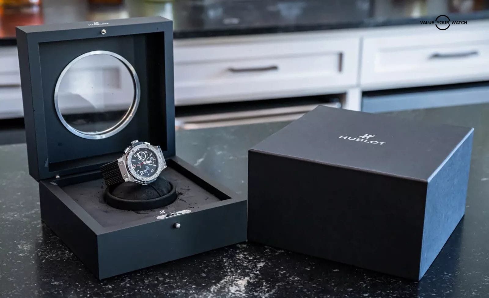 Hublot Big Bang 44 Original Steel Diamonds $20K MSRP Complete 301.SX.130.RX.114 - Image 3