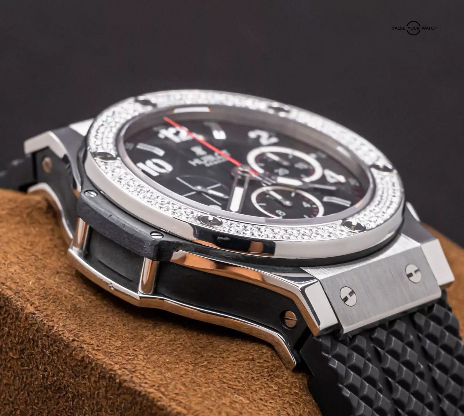 Hublot Big Bang 44 Original Steel Diamonds $20K MSRP Complete 301.SX.130.RX.114 - Image 13