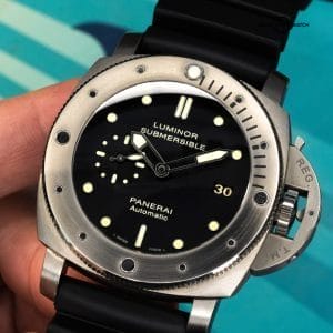Panerai Luminor Submersible 1950 PAM305 Titanium 47mm – BOX & PAPERS – PAM00305