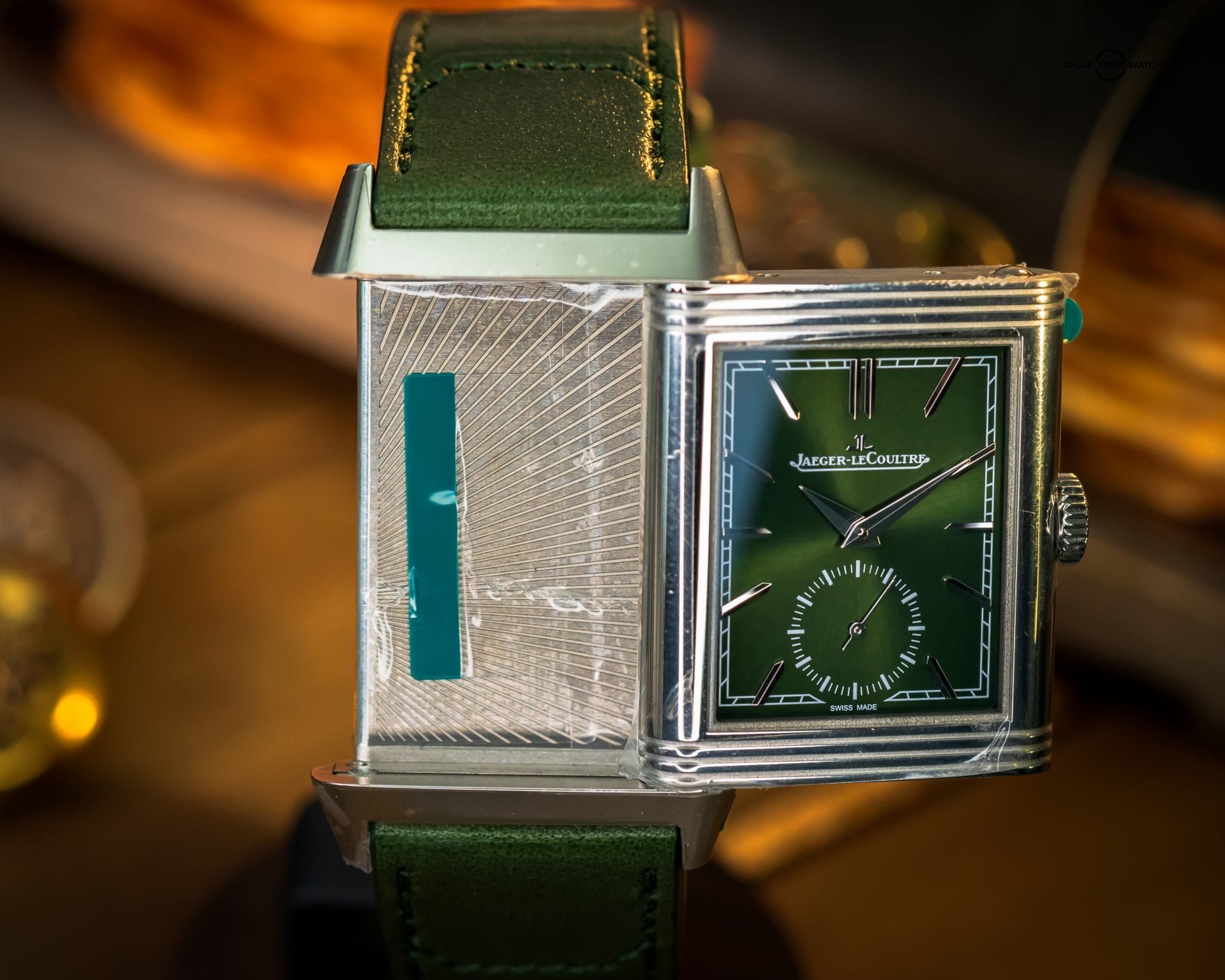 UNWORN Jaeger-LeCoultre Reverso Tribute Small Seconds Green Dial – BOX & PAPERS – Q397843J - Image 11