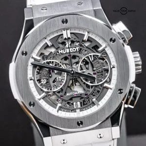 Hublot Classic Fusion Aerofusion Titanium All White 45mm Skeleton 525.NE.0127.LR