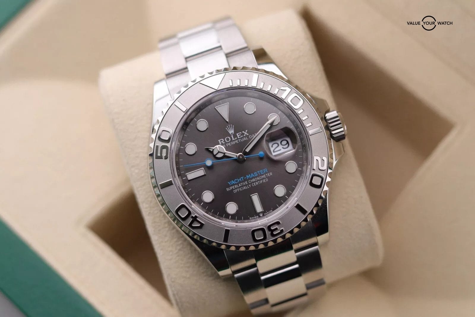 Rolex Yacht Master 126622 Rhodium | 2024 Complete Set | Oyster Steel 40mm Rolex