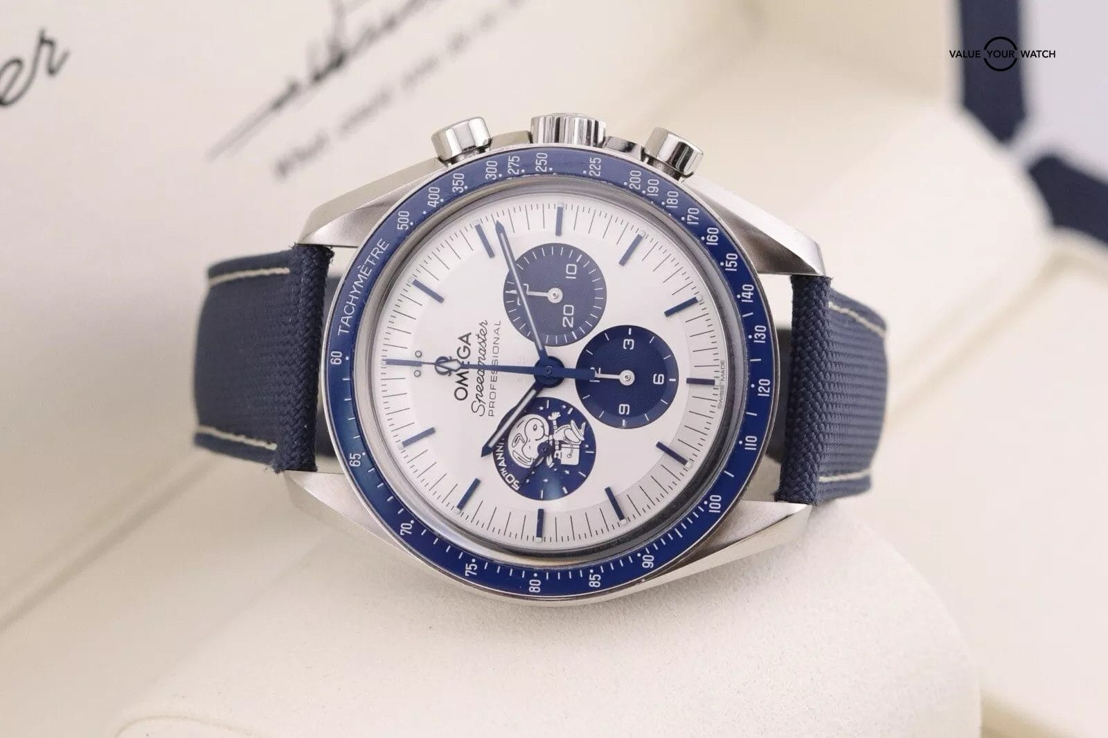 2023 Omega Speedmaster “SNOOPY” 50th Anniversary 310.32.42.50.02.001 BOXES/CARDS - Image 10