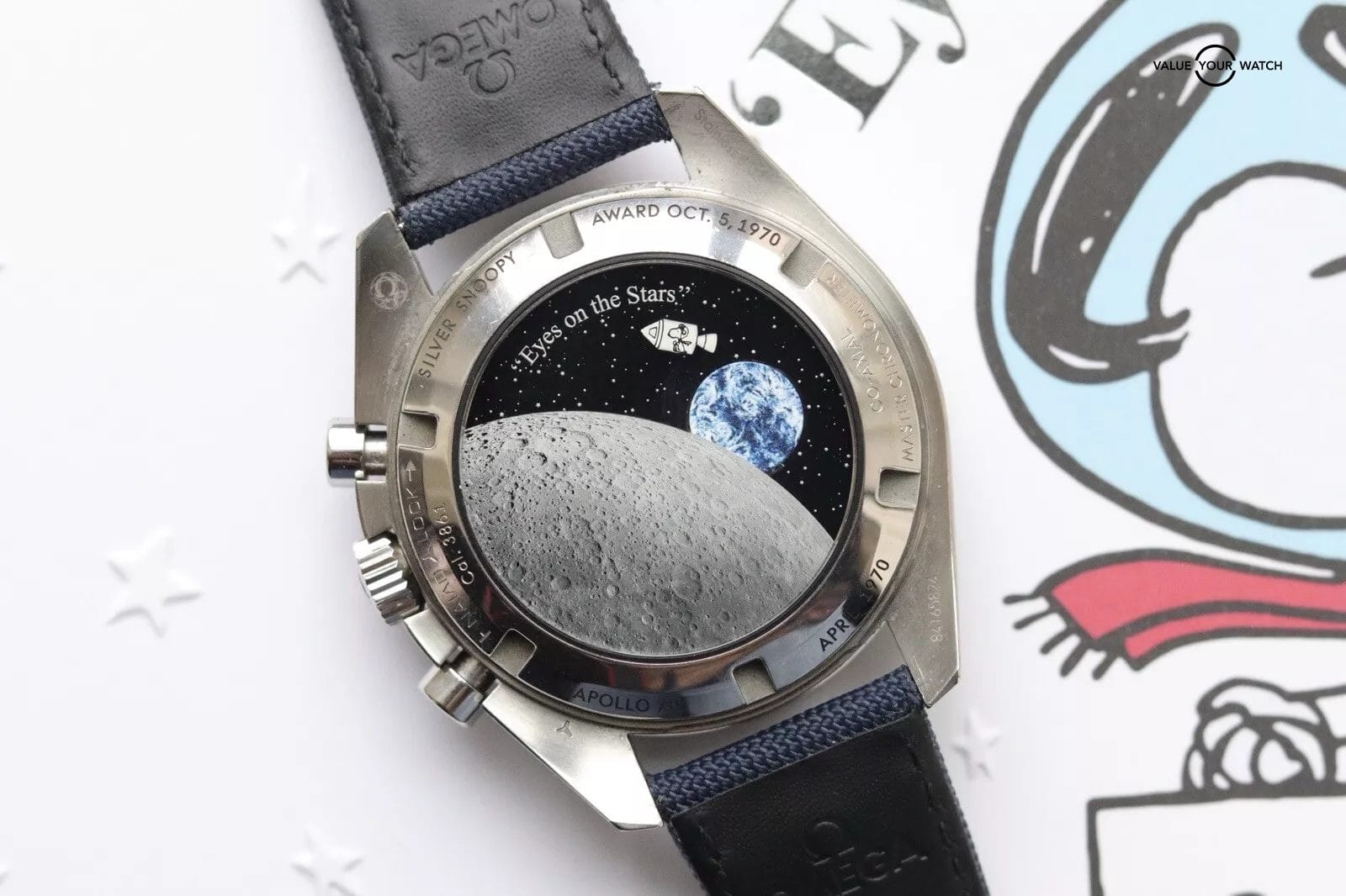 2023 Omega Speedmaster “SNOOPY” 50th Anniversary 310.32.42.50.02.001 BOXES/CARDS - Image 11