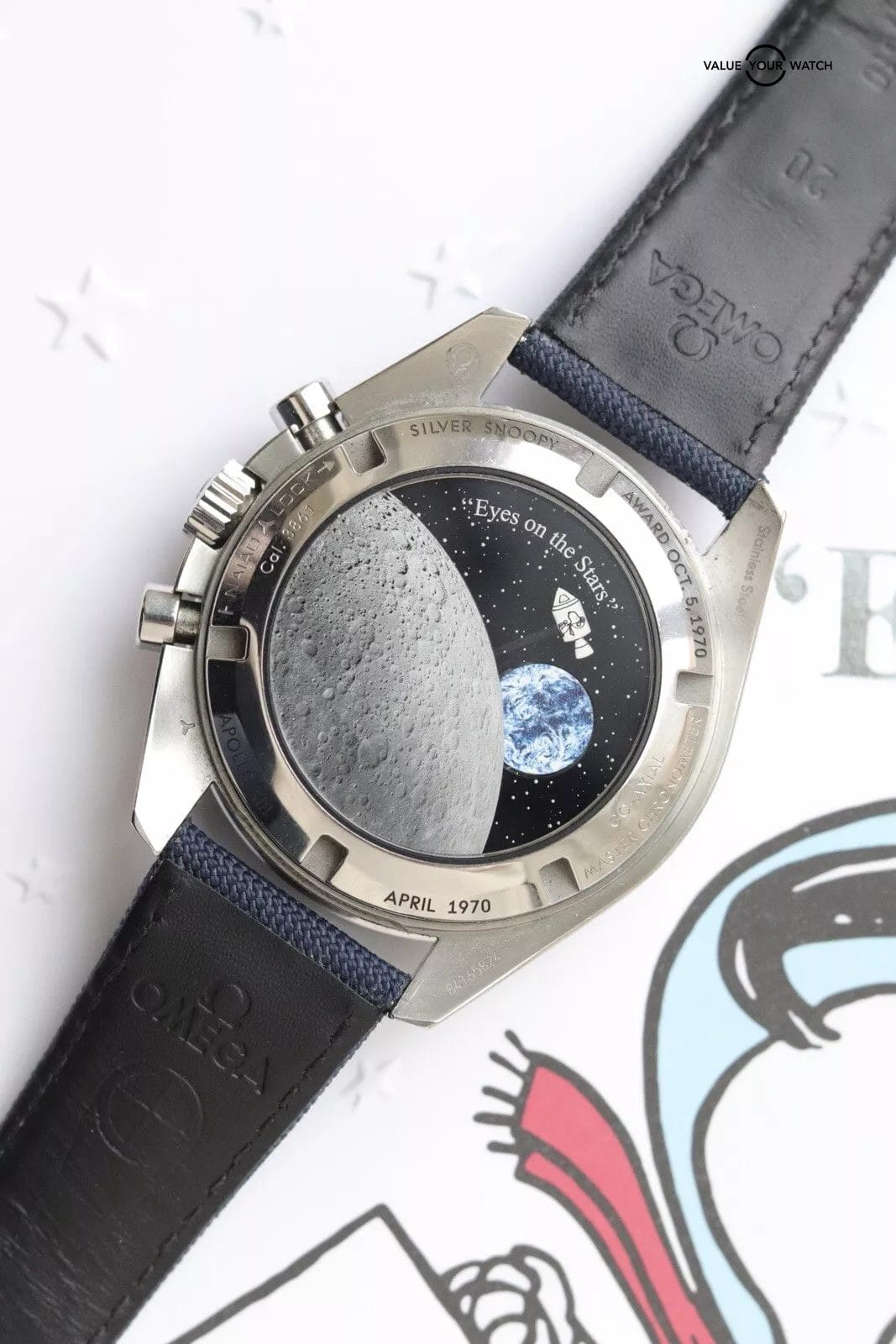 2023 Omega Speedmaster “SNOOPY” 50th Anniversary 310.32.42.50.02.001 BOXES/CARDS - Image 13