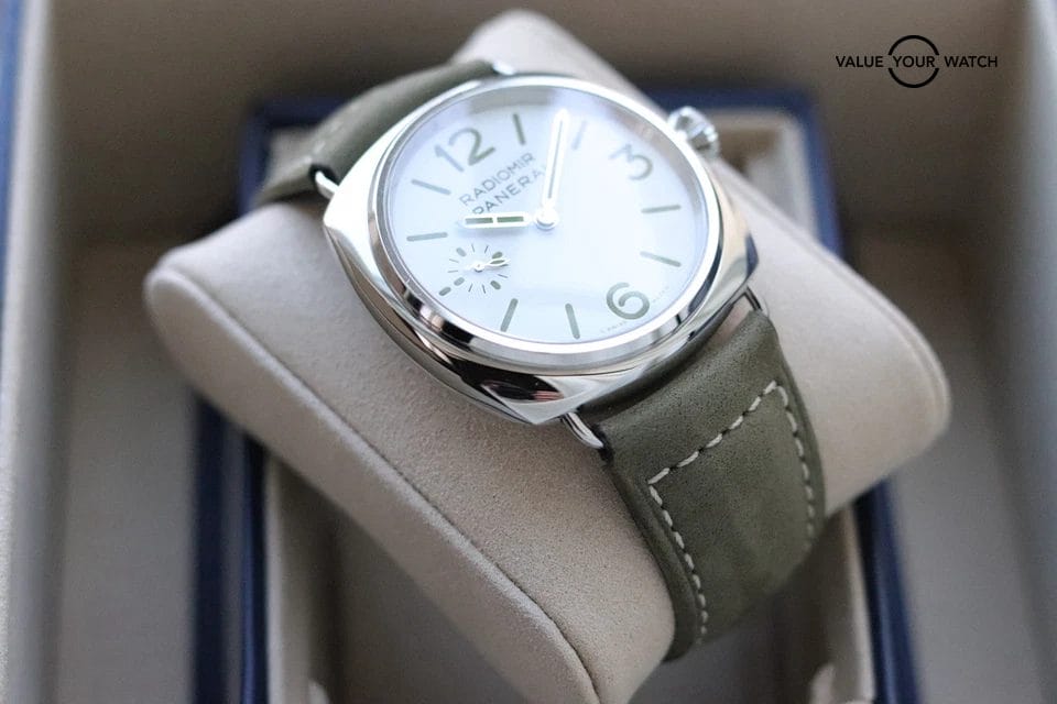 Panerai Radiomir Officine White Green PAM01384 45mm | 2024 Complete Set - Image 4