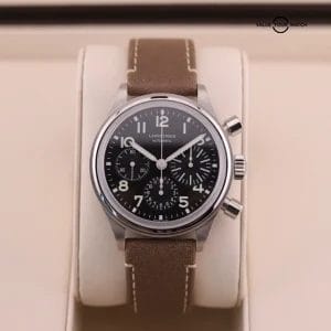 2024 LONGINES Avigation Big Eye L2.816.4.53.2 Black Men’s Watch