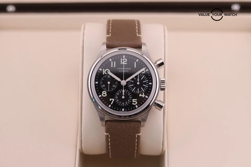 2024 LONGINES Avigation Big Eye L2.816.4.53.2 Black Men's Watch