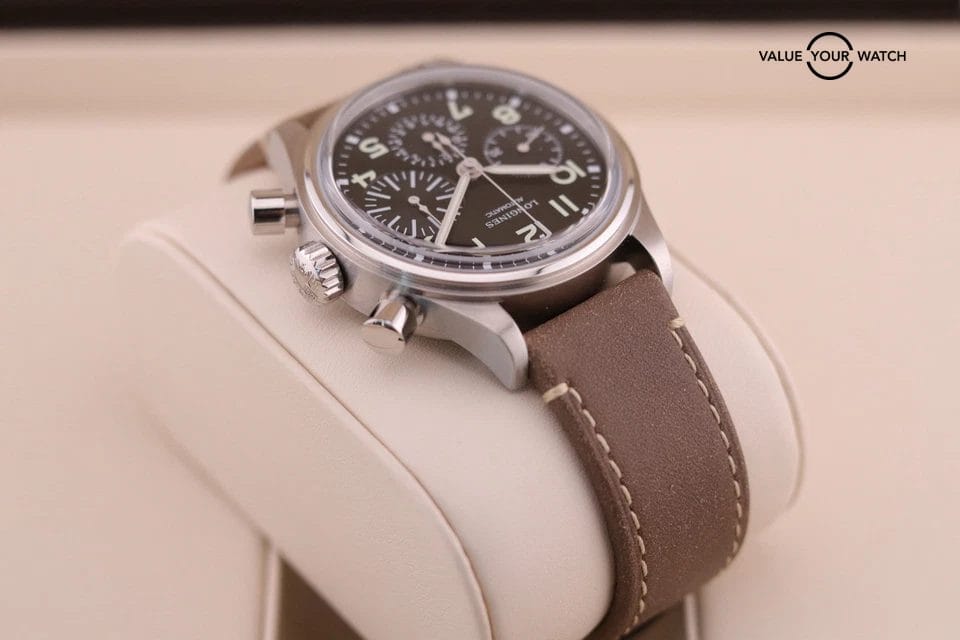 2024 LONGINES Avigation Big Eye L2.816.4.53.2 Black Men's Watch - Image 9