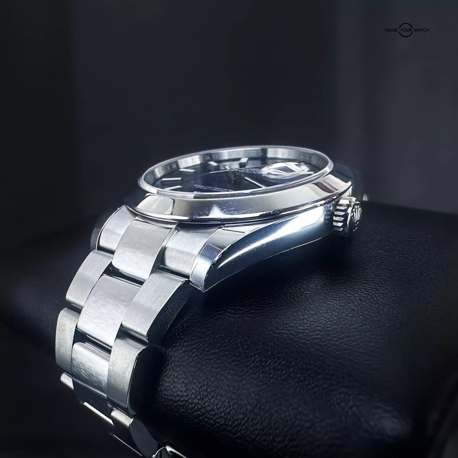 2025 Rolex Datejust 41 126300 Smooth Blue Index Dial Oyster New Box & Papers - Image 8