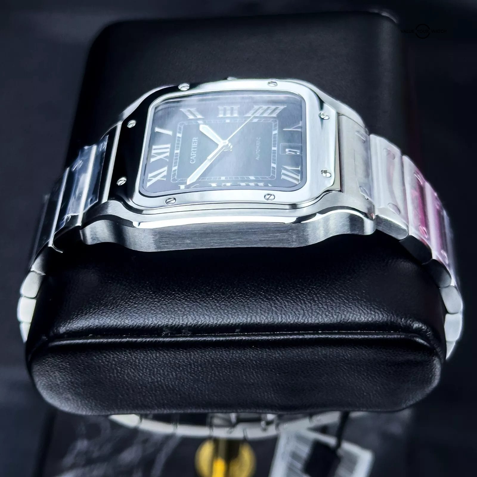 2025 Cartier Santos Large Green Dial WSSA0062 – Complete set Box & Papers 39.8mm - Image 5