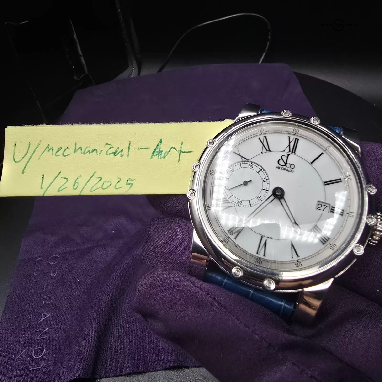 Jacob & Co. V2 Piece Unique, white gold,Manhattan Boutique special creation - Image 10