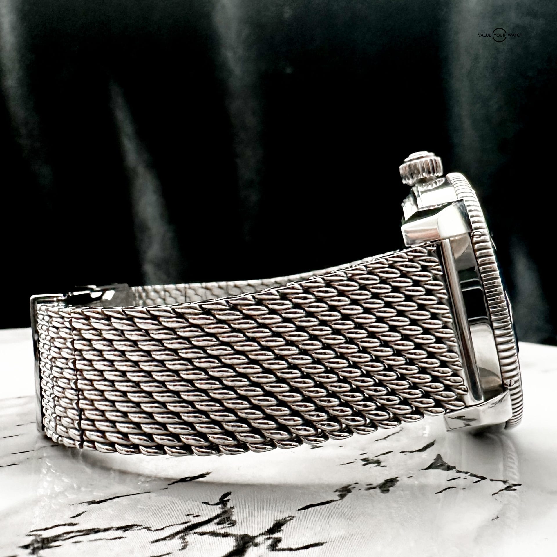 🔴Breitling Superocean Heritage II Blue 42mm AB2010 Complete Set on Mesh🔴 - Image 10