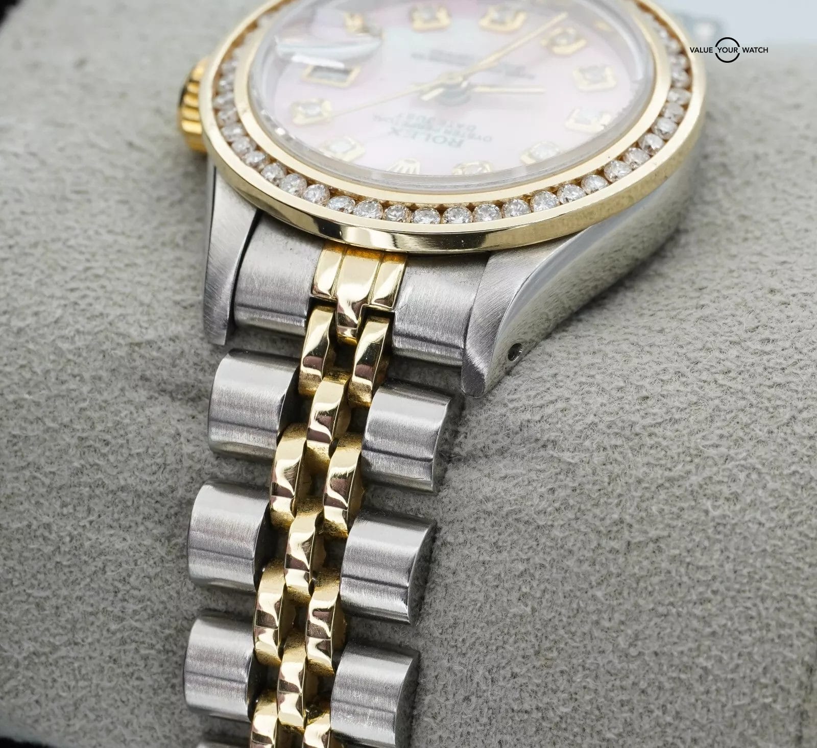 Rolex Datejust ladies 69173 Custom MOP Diamond Dial Diamond Bezel Boxes/Papers! - Image 18