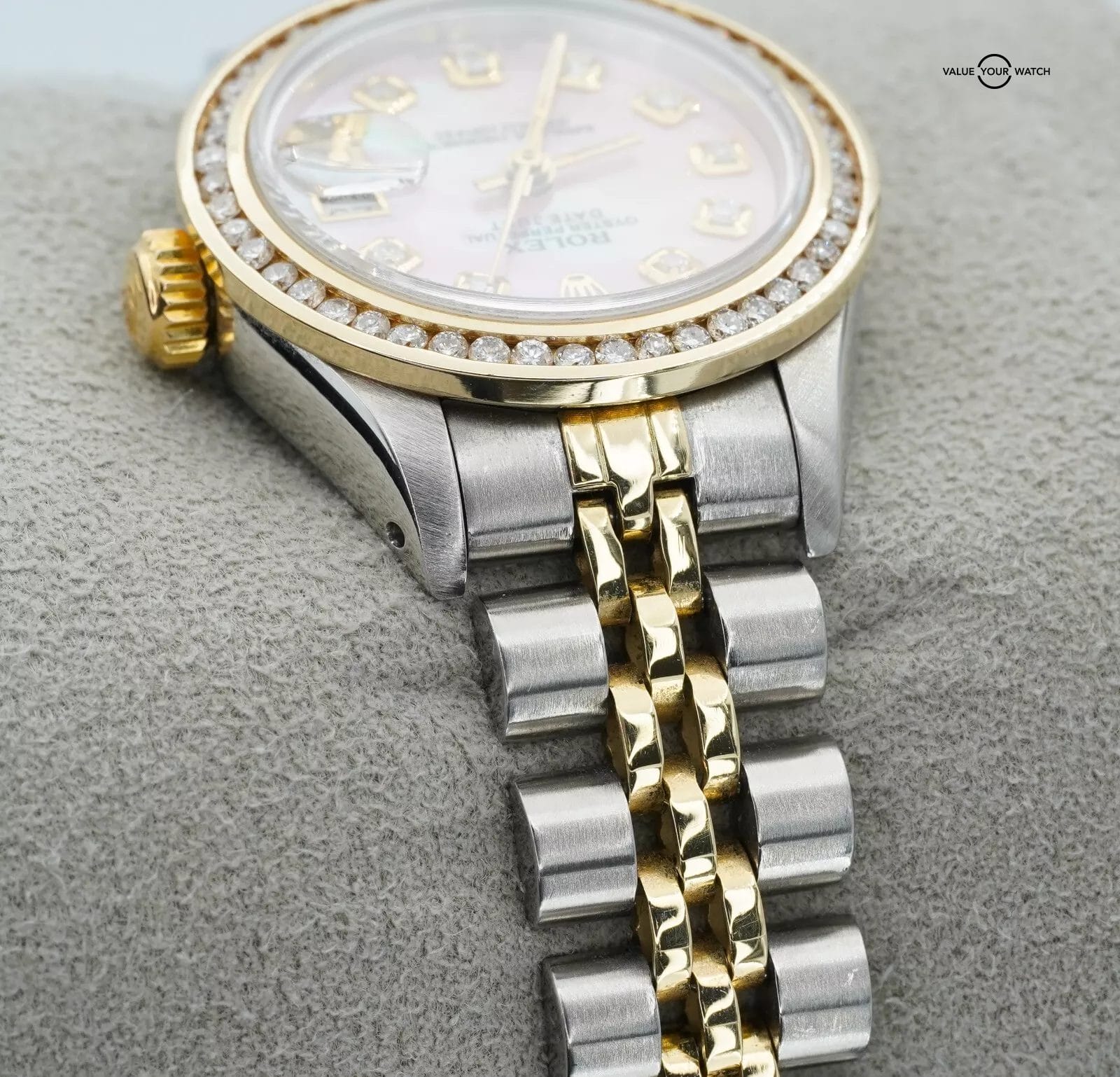 Rolex Datejust ladies 69173 Custom MOP Diamond Dial Diamond Bezel Boxes/Papers! - Image 19