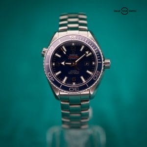 OMEGA SEAMASTER PLANETOCEAN YEAR: 2015 FULL BOX AND WARRANTY/ PICTOGRAM CARD