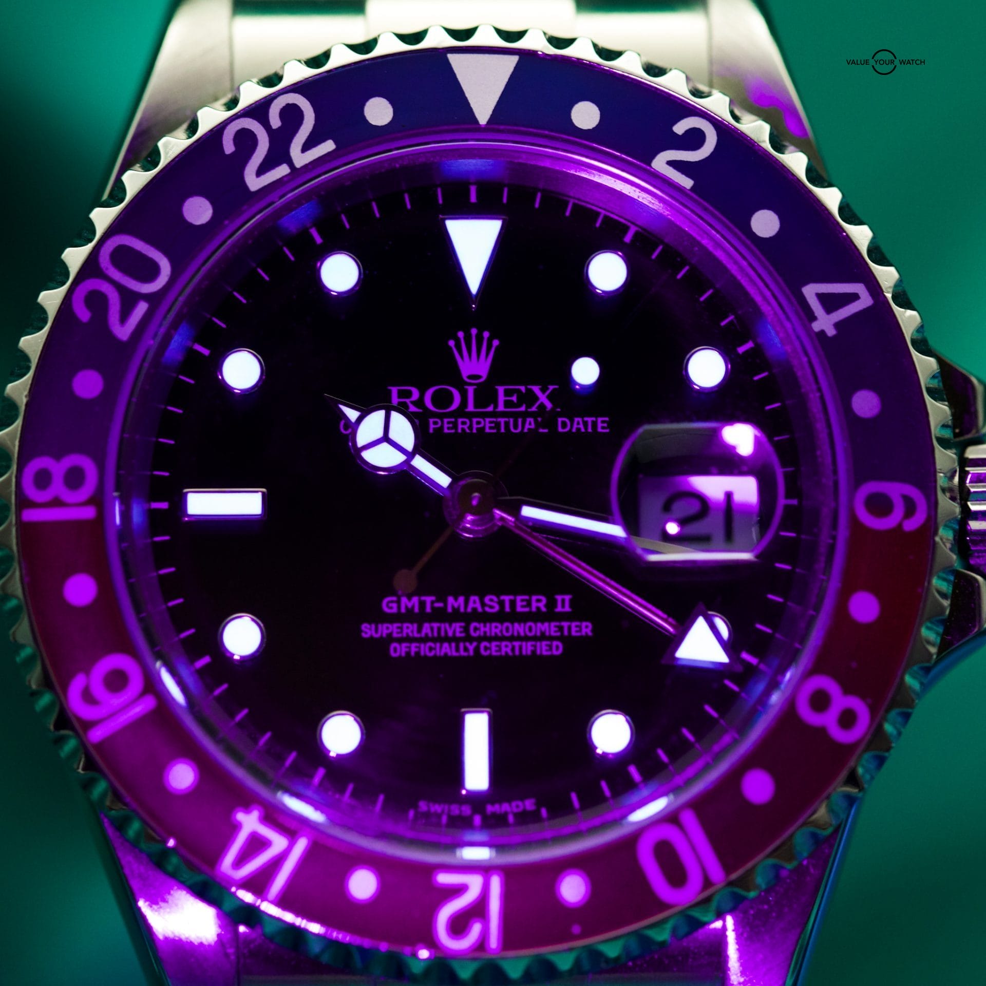 Rolex GMT Master II “PEPSI” YEAR: 2005 FULL BOX AND FULL PAPER - Image 4