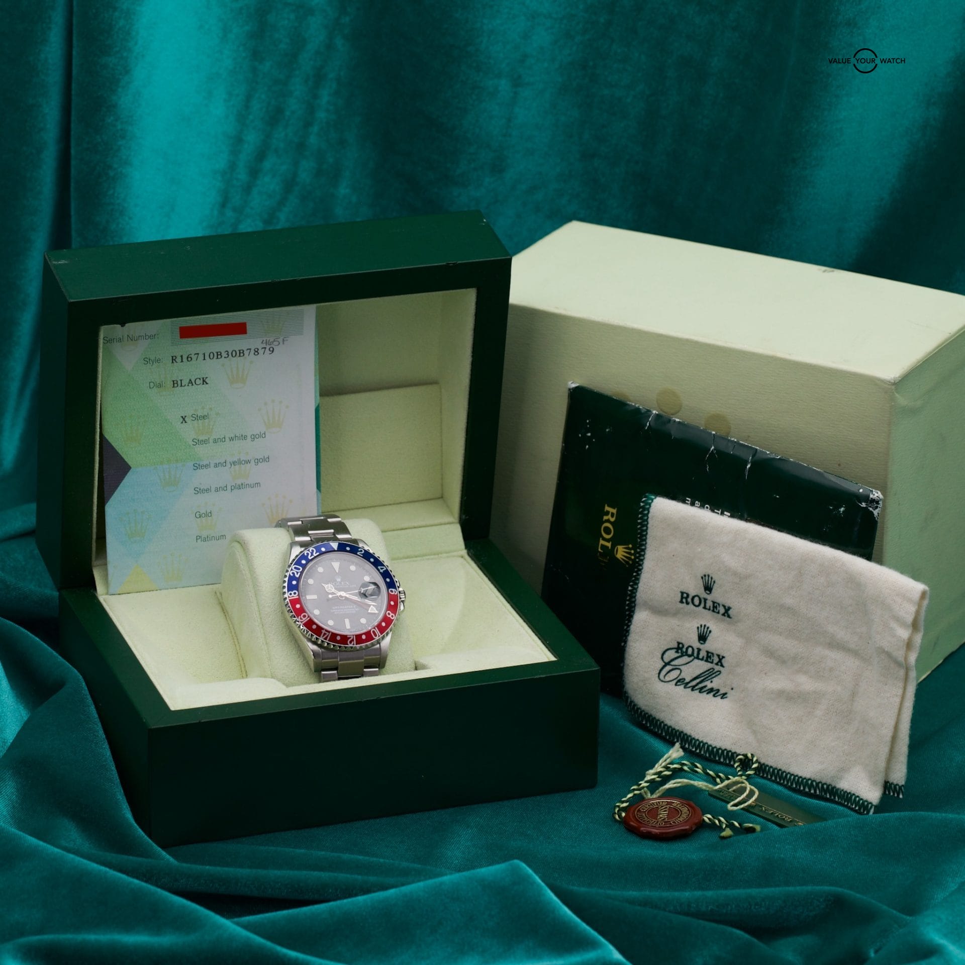 Rolex GMT Master II “PEPSI” YEAR: 2005 FULL BOX AND FULL PAPER - Image 13